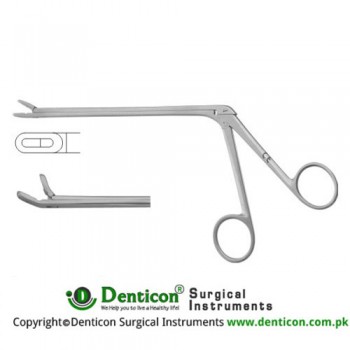 Leminectomy Rongeur Up - Fenestrated and Serrated Jaws Stainless Steel, 15.5 cm - 6" Bite Size 3 x 12 mm